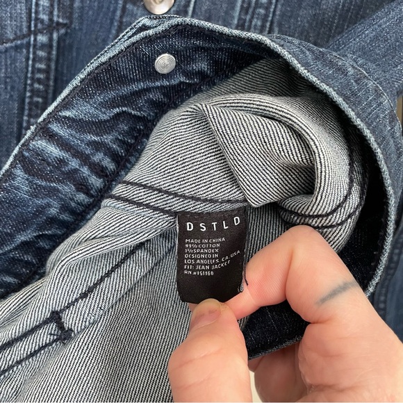 DSTLD | Blue Jean Jacket Denim | Size Medium - Picture 14 of 15